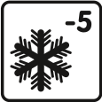 Résistance au gel: -5 °C